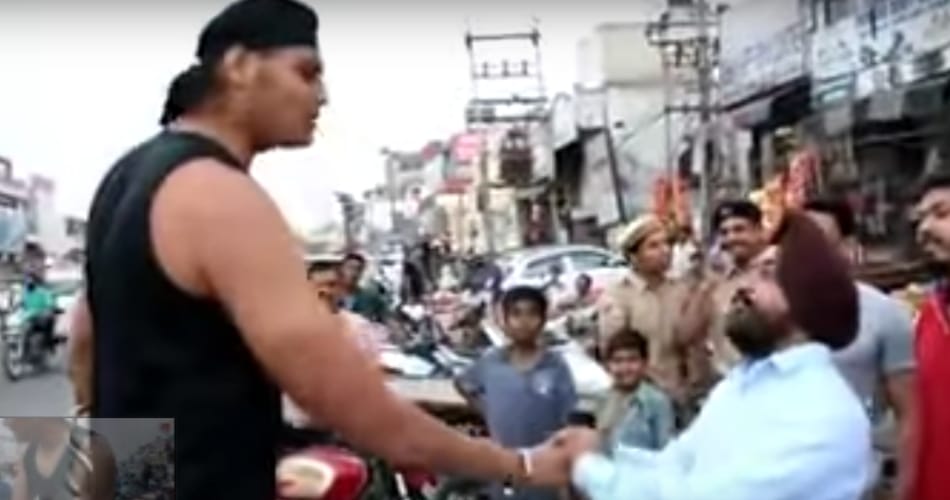 This Punjabi Guy is Selected for WWE Wrestling titled video of sikh boy viral on youtube
