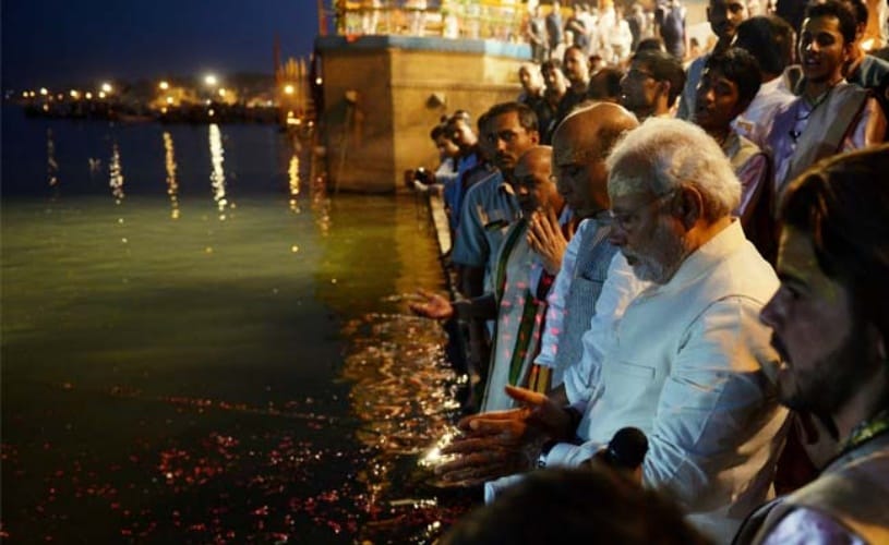 Prime Minister Narendra Modi intervene in Ganga clean-up project