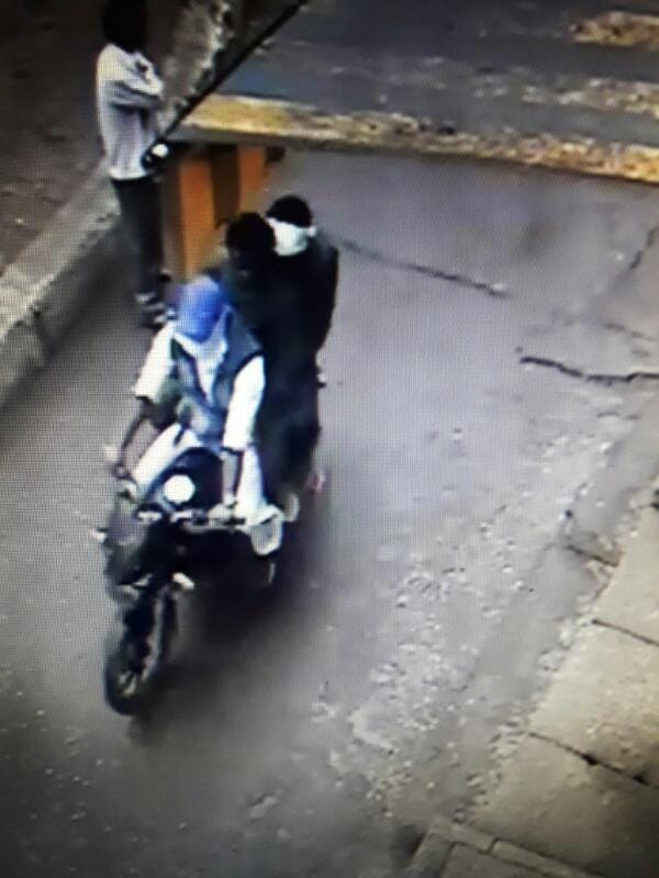 Capture of BJP leader's killer CCTV camera, view Photos