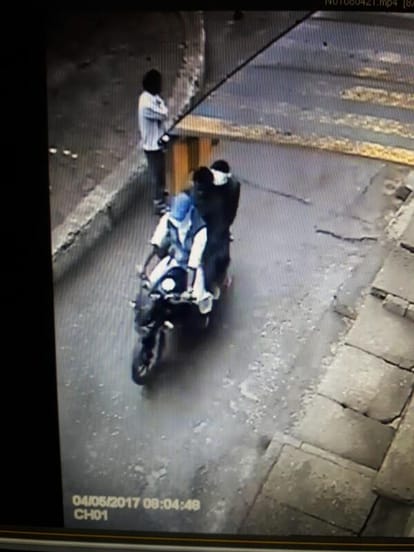 Capture of BJP leader's killer CCTV camera, view Photos