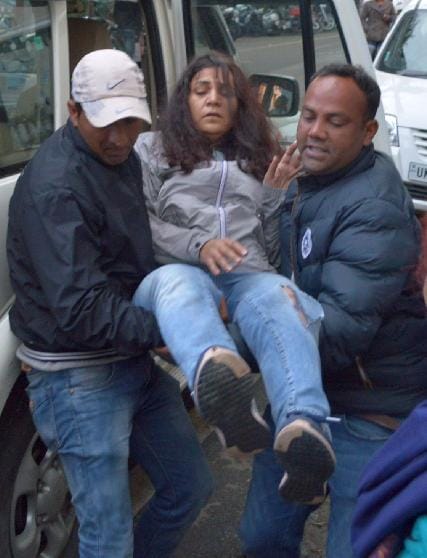 Car collapses near Birla Chungi, injures six