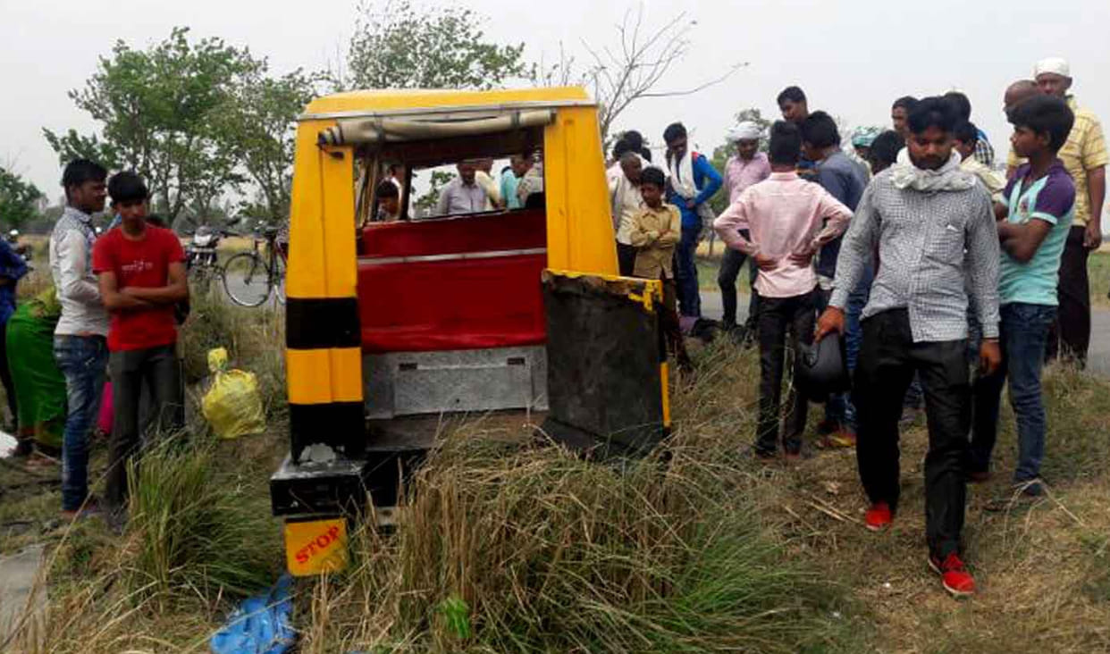 Aid filled with devotees