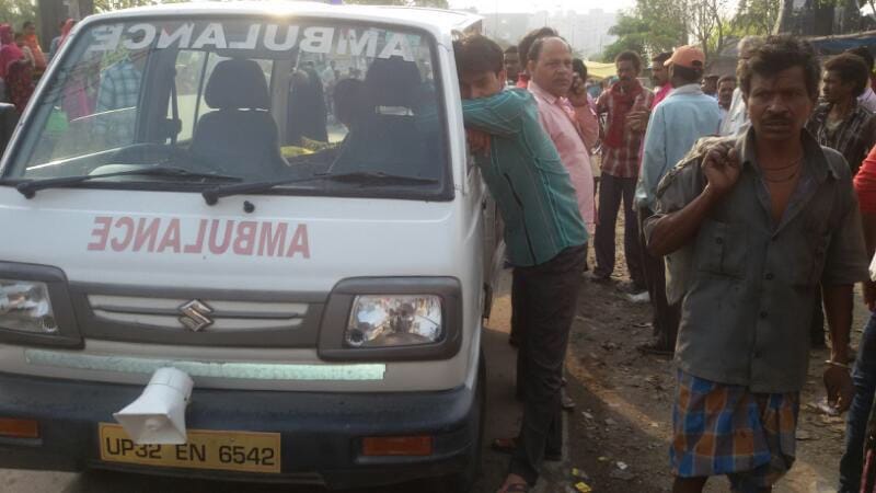  scope hospital ambulance driver carelessness in lucknow