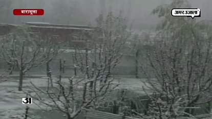  Heavy snowfall and school-college closed in Kashmir