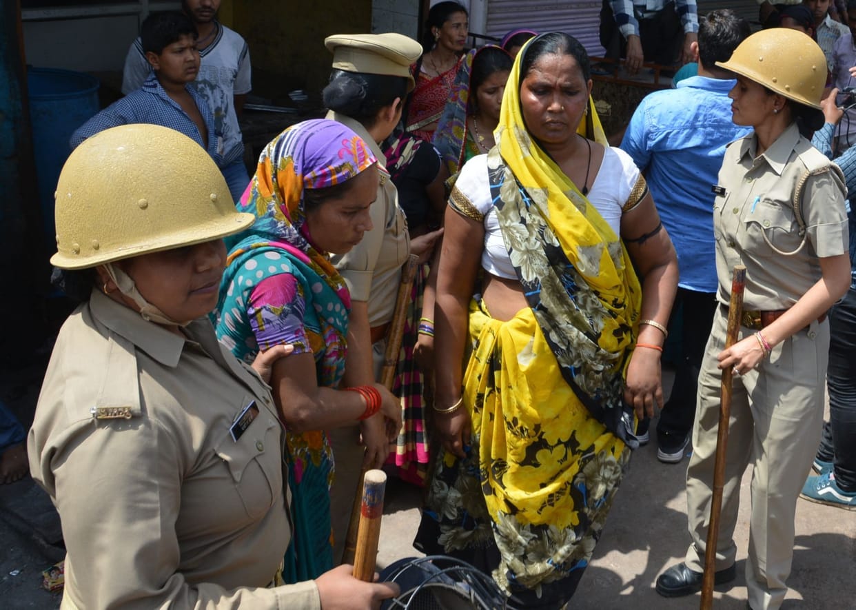 Jail sent to five youth including eight women