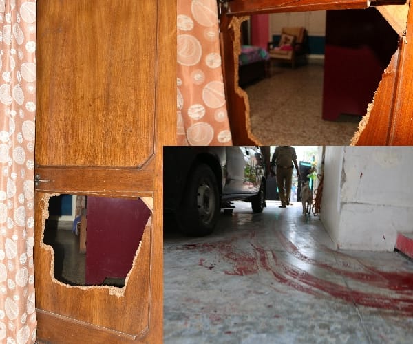 A man brutaly murdered his step mother in Lucknow.