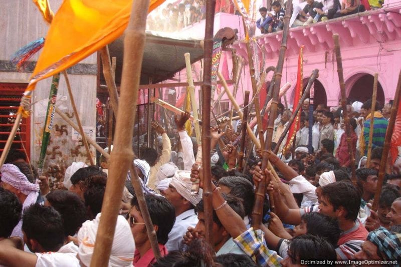 Yaduvanshi worshiping the goddess
