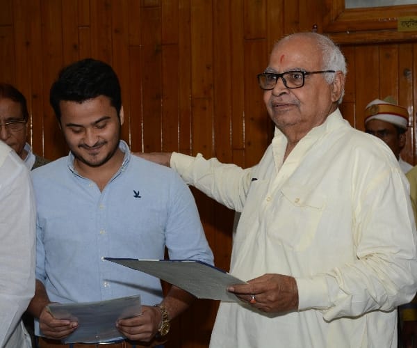 Four MLAs took oath in UP assembly.