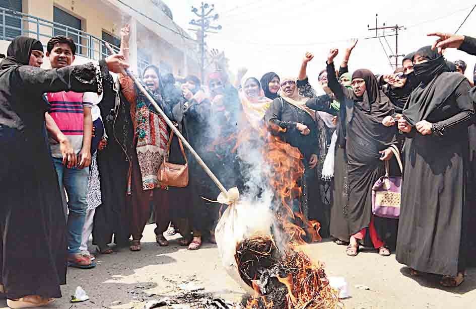 protest of news chanals