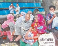 Transport, protest, Two-hour-long, flywheel jam, passenger, hassles, jind