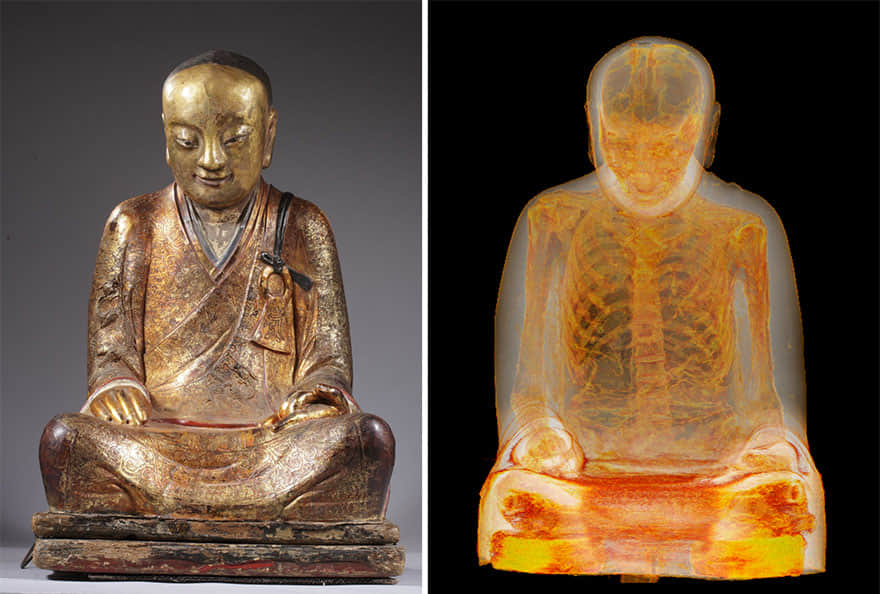 Scientist Discovered weird thing Inside This 1,000-Year-Old Buddhist Statue