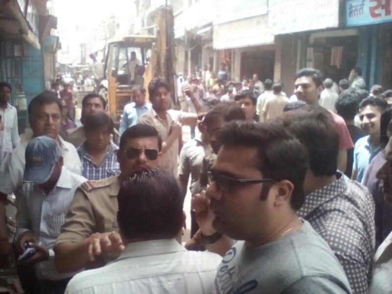 Initiated the encroachment campaign in Valley market, this time the trader comes in front
