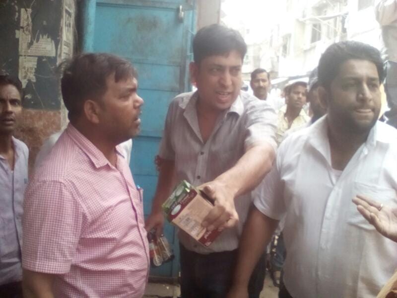 Initiated the encroachment campaign in Valley market, this time the trader comes in front
