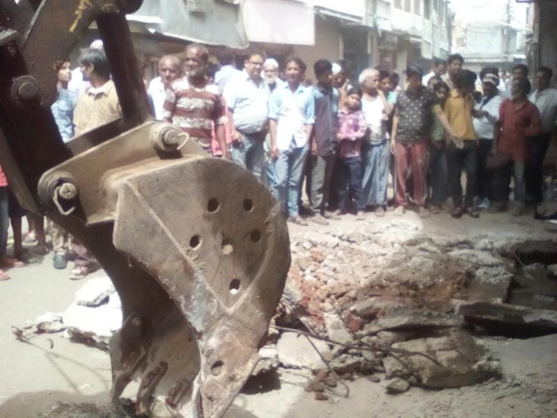 Initiated the encroachment campaign in Valley market, this time the trader comes in front