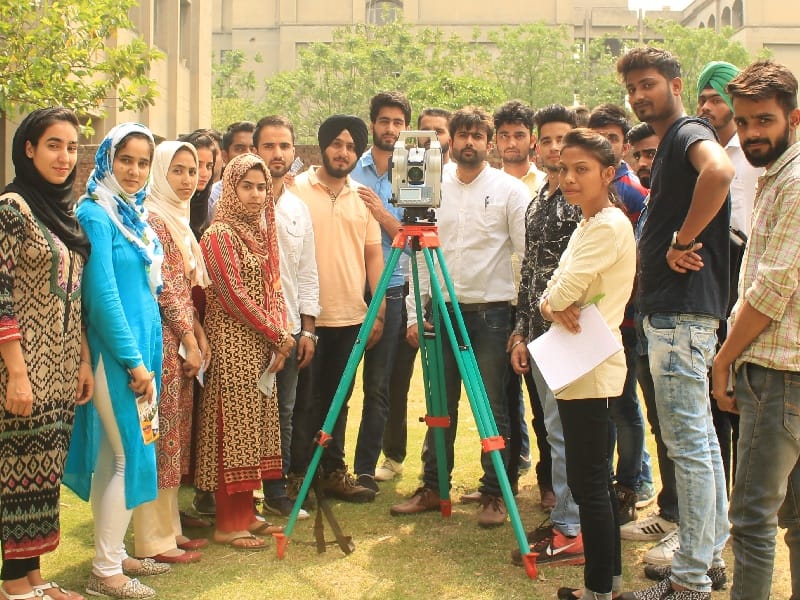 Remote University, Workshop on Total Station, Message of Water Savings, Mandi Gobindgarh