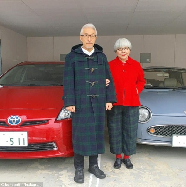 Japanese man and woman who wear matching outfits EVERY day