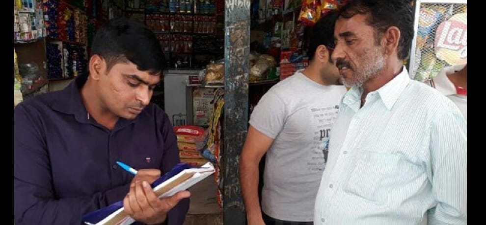 action against shopkeepers using Polythene gurugram