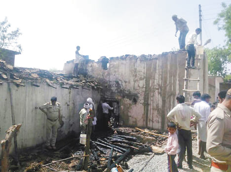 Fire in two maids, loss of millions