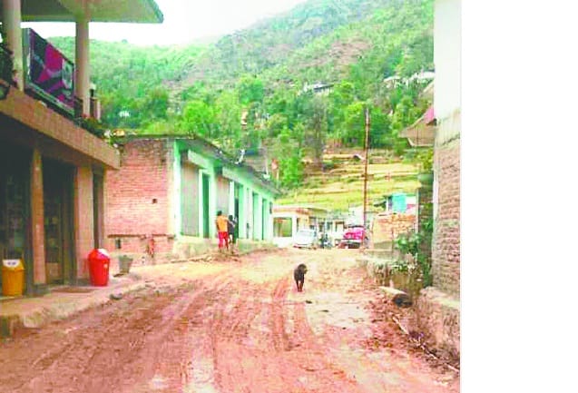 Road to Rakhola from Rima to Badhala