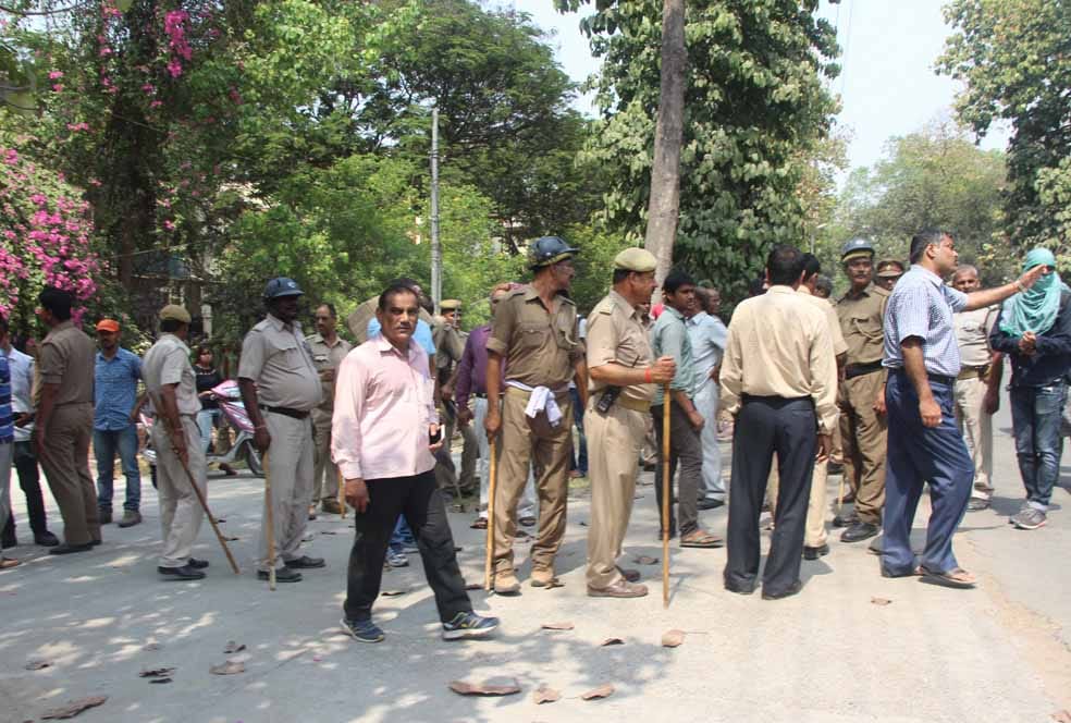 Firing junior and senior students in BHU