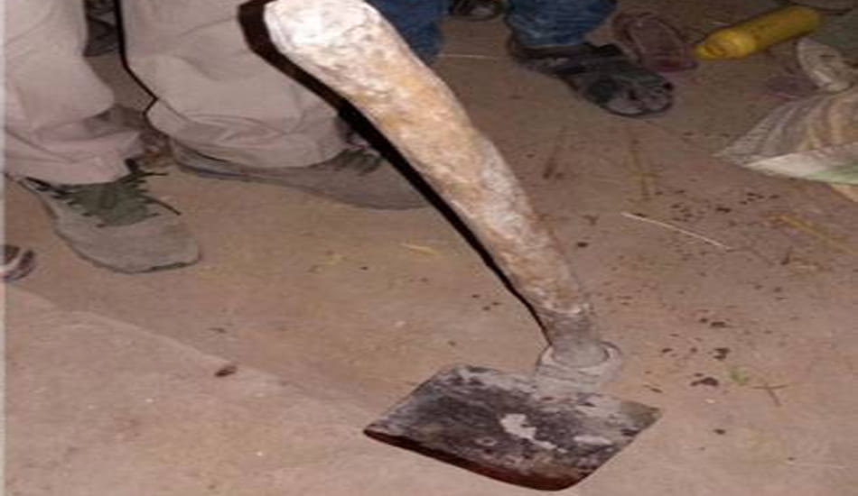 murder of brother-in-law with shovel