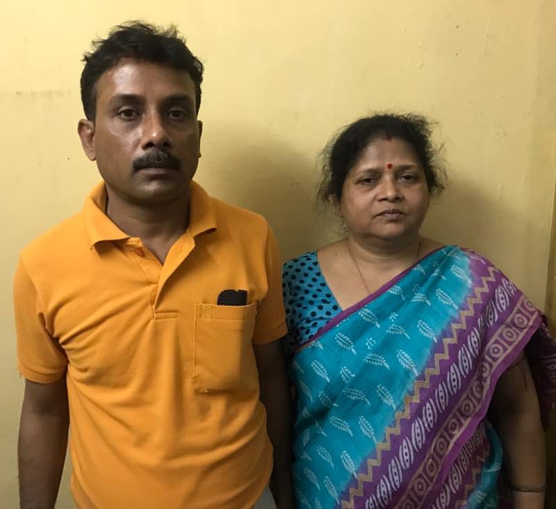 a couple arrested in a fraud case by jaipur police