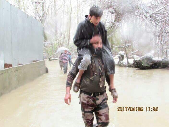 Relief from falling water level of Jhelum in Kashmir
