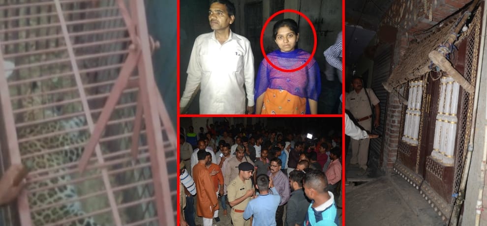 brave girl locks leopard in ghaziabad, it took 10 hours to officials to capture it