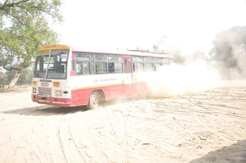 There is no facility in new established Nausad bus stand