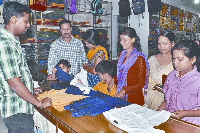 Raid on three schools