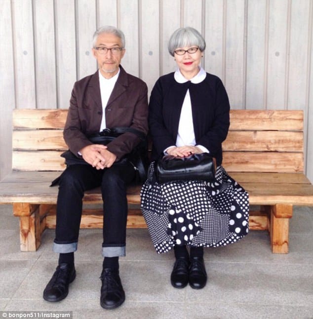 Japanese man and woman who wear matching outfits EVERY day