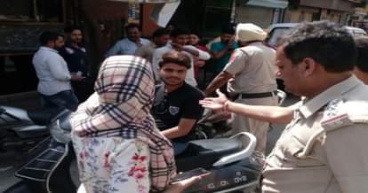  यमुनागर पुलिस का एंटी रोमियो अभियान