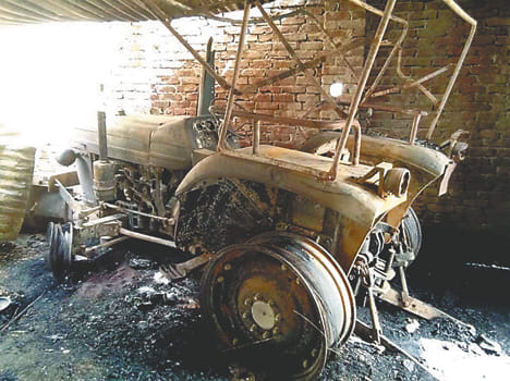Sleeping house, burning factory