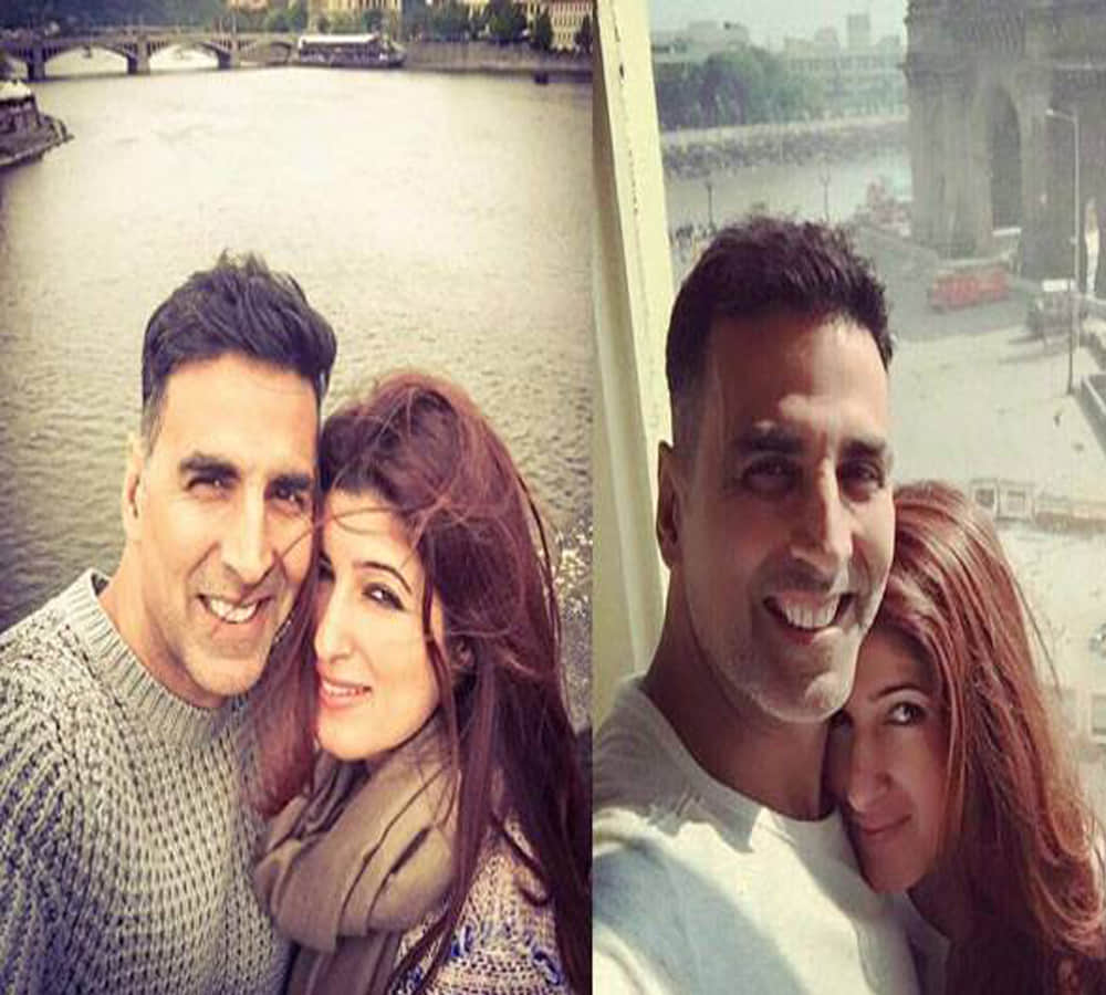 twinkle Khanna shared photo with husband akshay kumar on instagram revealed how to fewer divorce