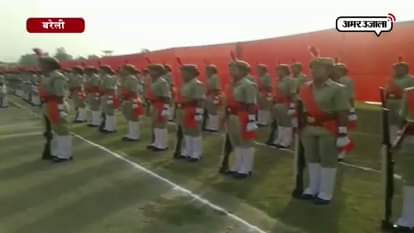 386 WOMEN POLICE TAKES OATH AT BAREILLY POLICE LINES