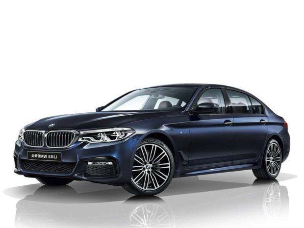 BMW new car 5-series long-wheelbase photos leaked