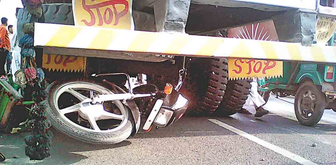break failed of truck
