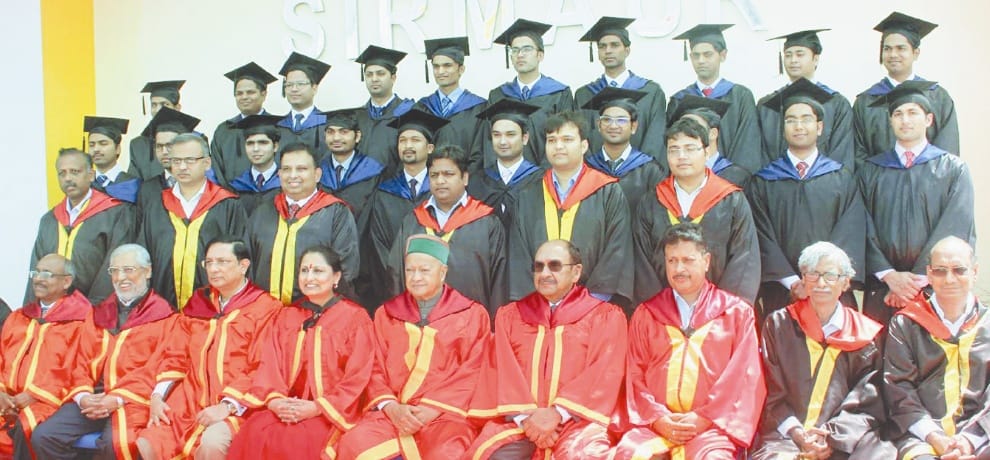Convocation ceremony at IIM Sirmour Himachal Pradesh