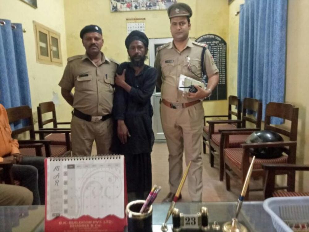 POlice arrested a wanted man since eight years