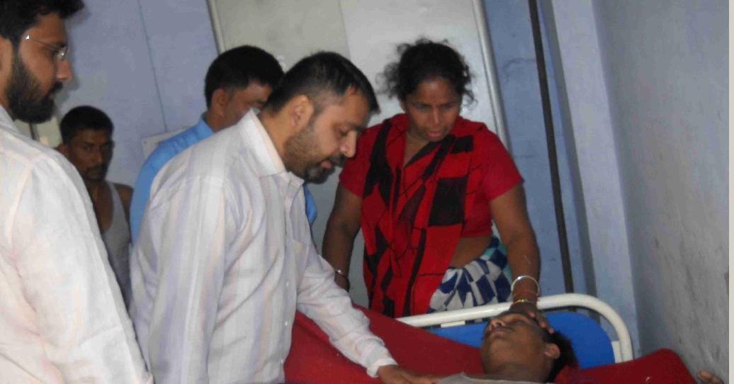 Two brothers rescued from drowning in Sharda