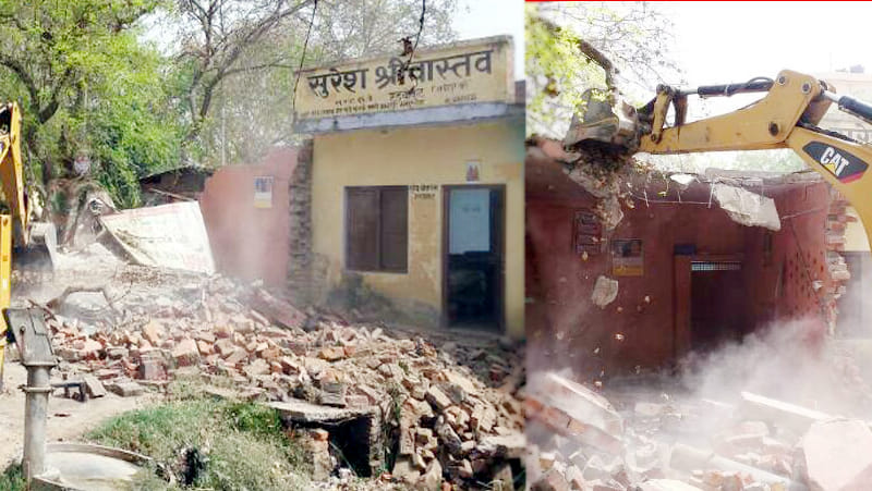 illegal offices of lawyers demolition by administration