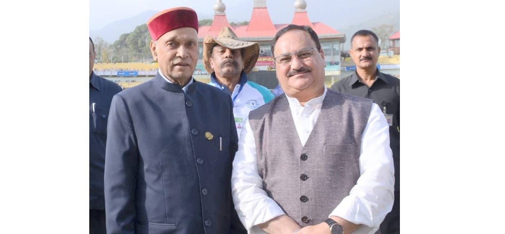 dhumals defeat in himanchal arised again jp nadda name in bjp  