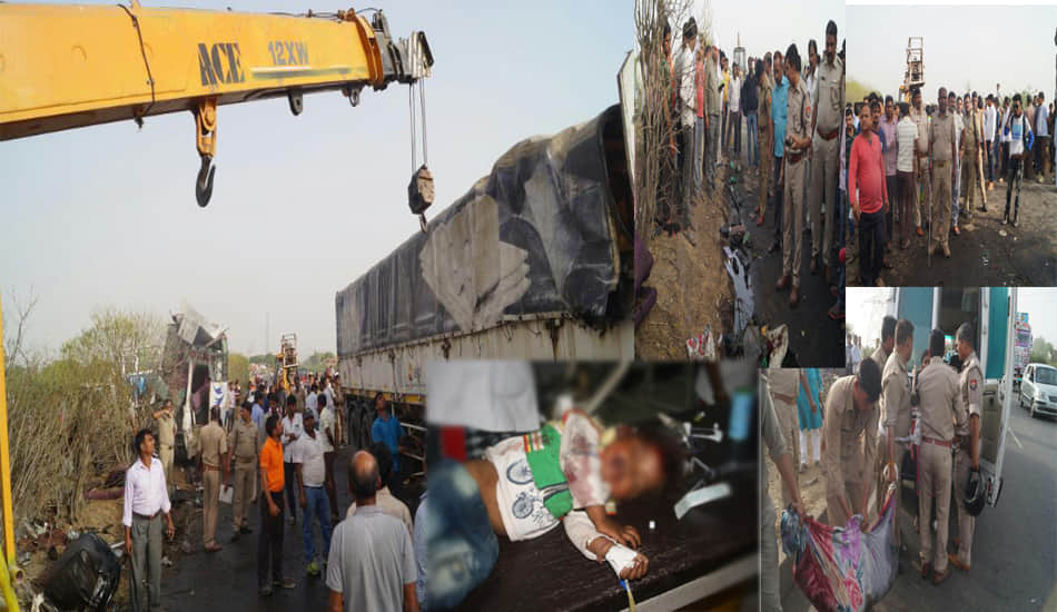 8 dead in bus accident at kanpur