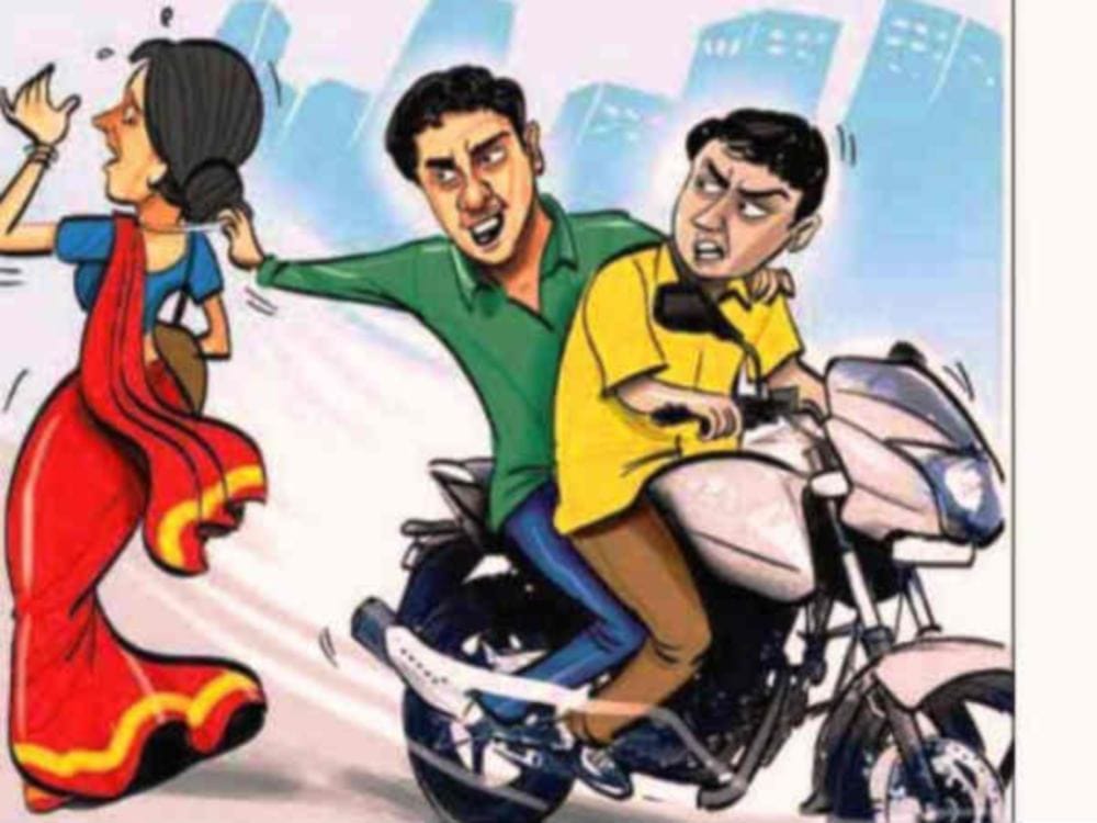 Bikers aboard 40,000 looted women