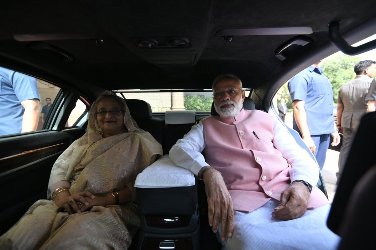 pm modi slams pakistan during indo bangla Sommanona Ceremony,