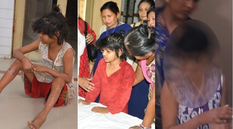 makeover of teenaged girl mogali.