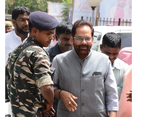  mukhtar abbas naqvi on development for minorities.