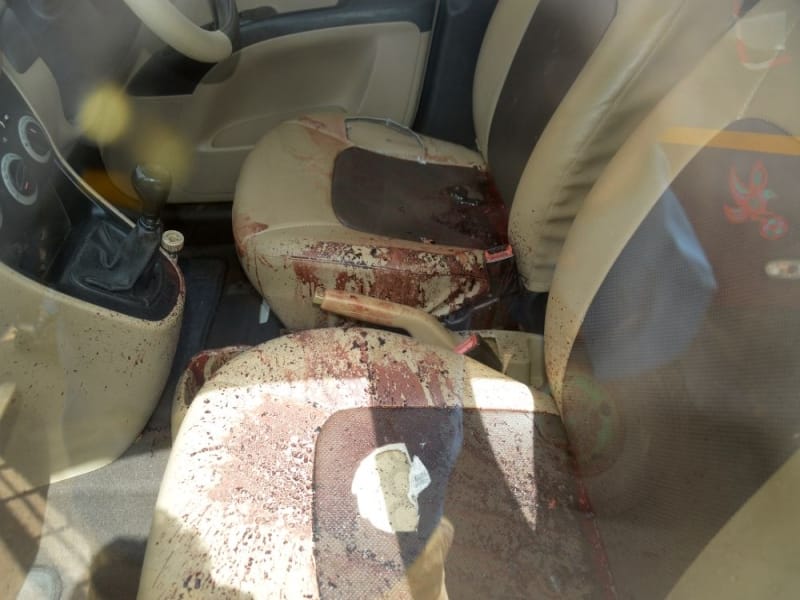 man found murdered in locked car