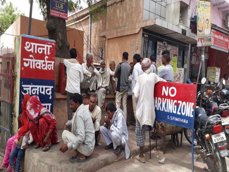 police returned vacant after combing whole night
