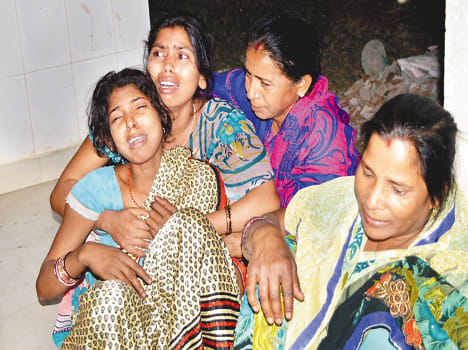 District Panchayat member's husband including two killed in accident